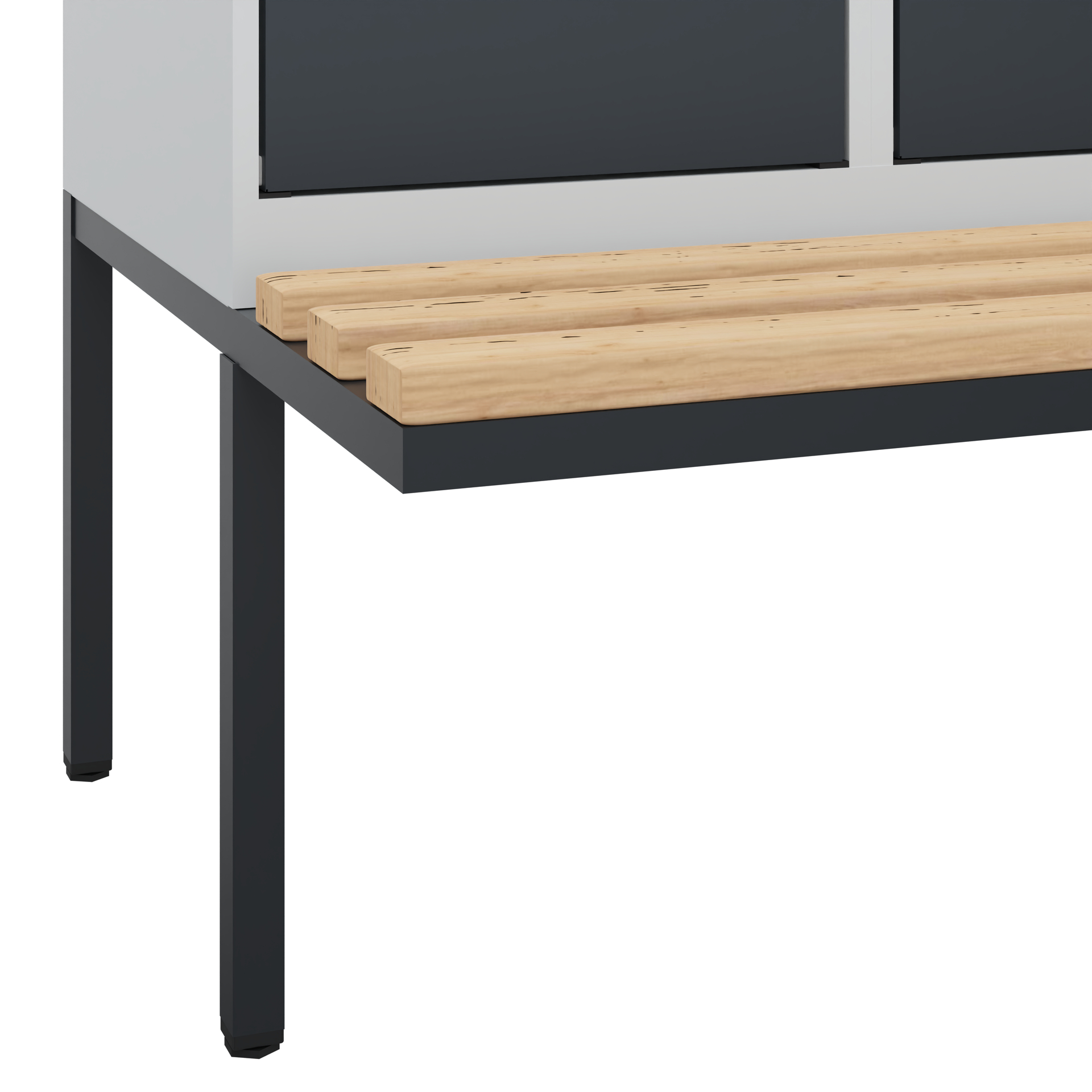C+P Spind Evolo PLUS, Bank, 3 Abteile, 2120x1200x8