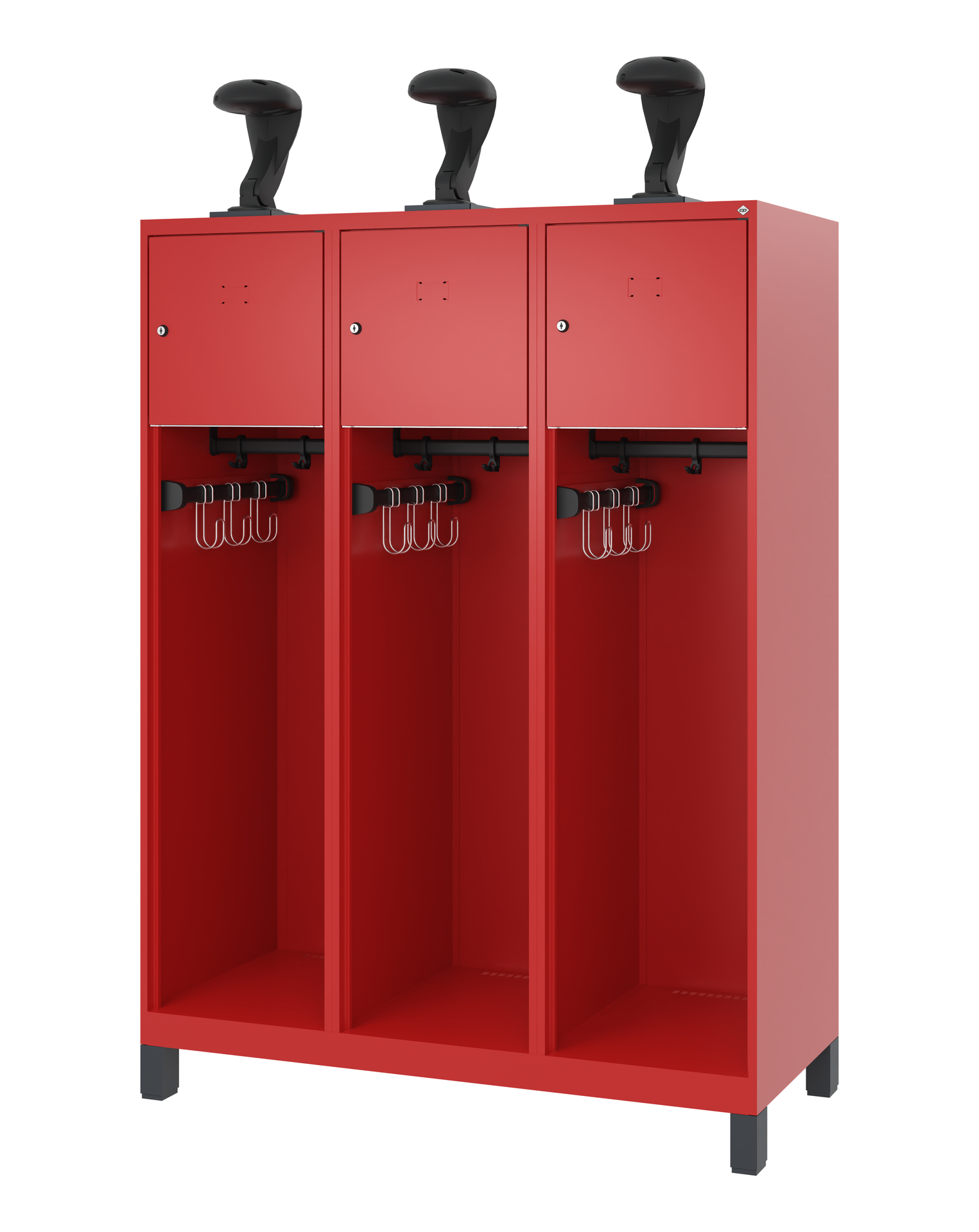 C+P Feuerwehrspind YOUNGSTER, 3 Abteile, H1530B400