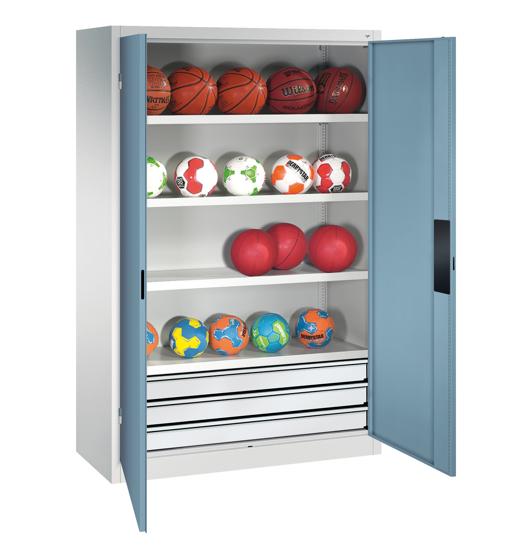 C+P Sportgeräteschrank Sport, 1950x1200x500mm