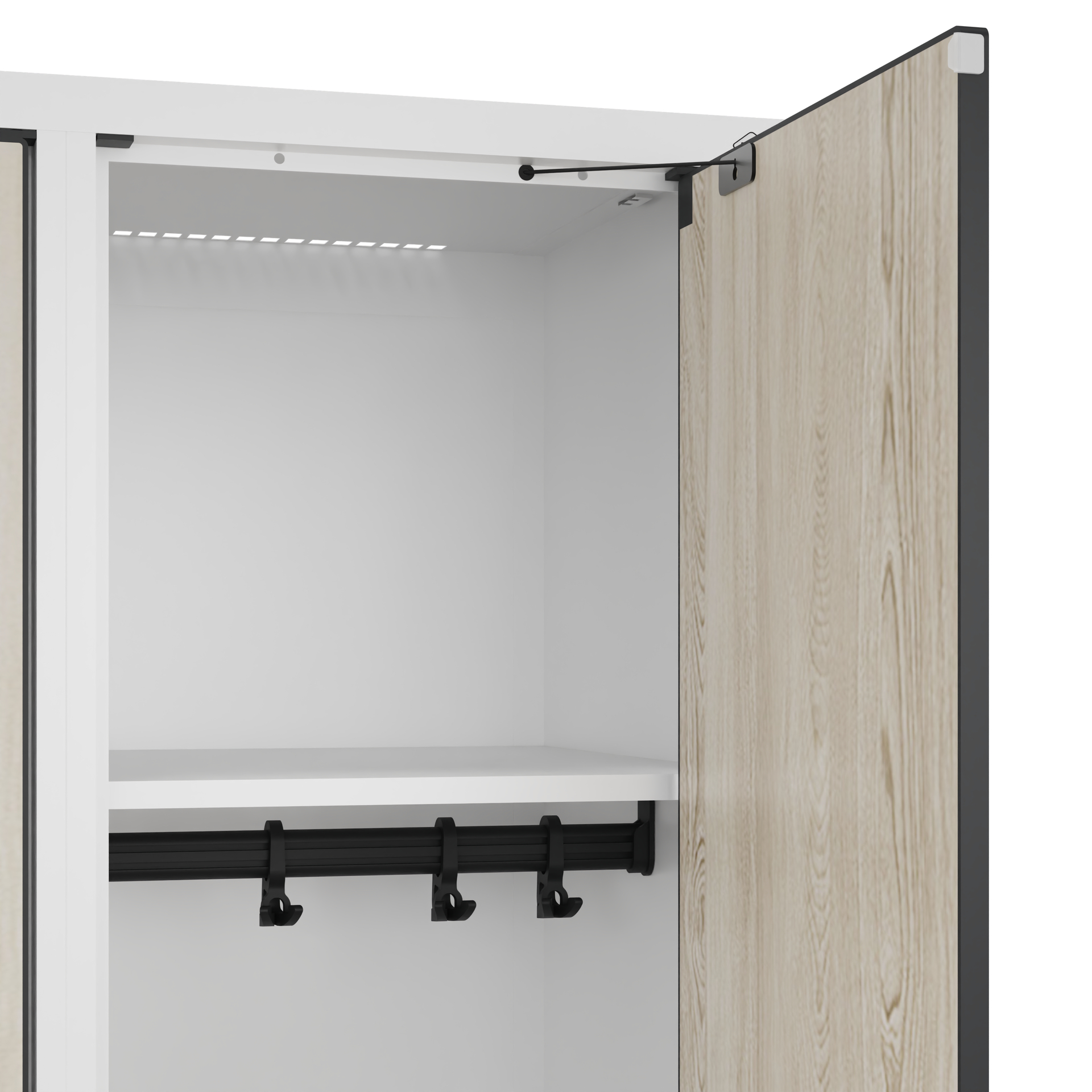 C+P Spind Evolo PLUS, 1 Abteil, 1530x400x500mm