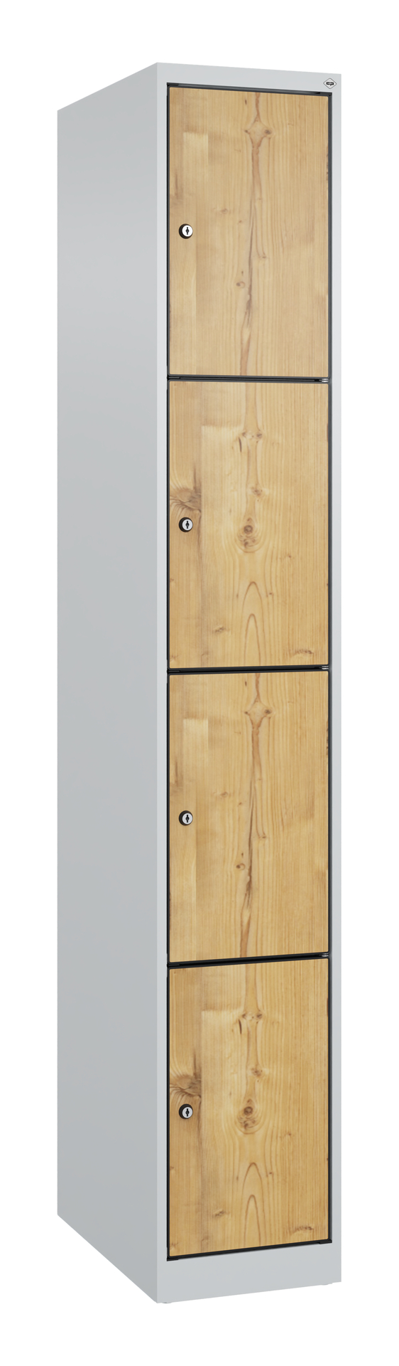 C+P Schlie�fachschrank Evolo PLUS, 4 F�cher, 1850x300x500mm