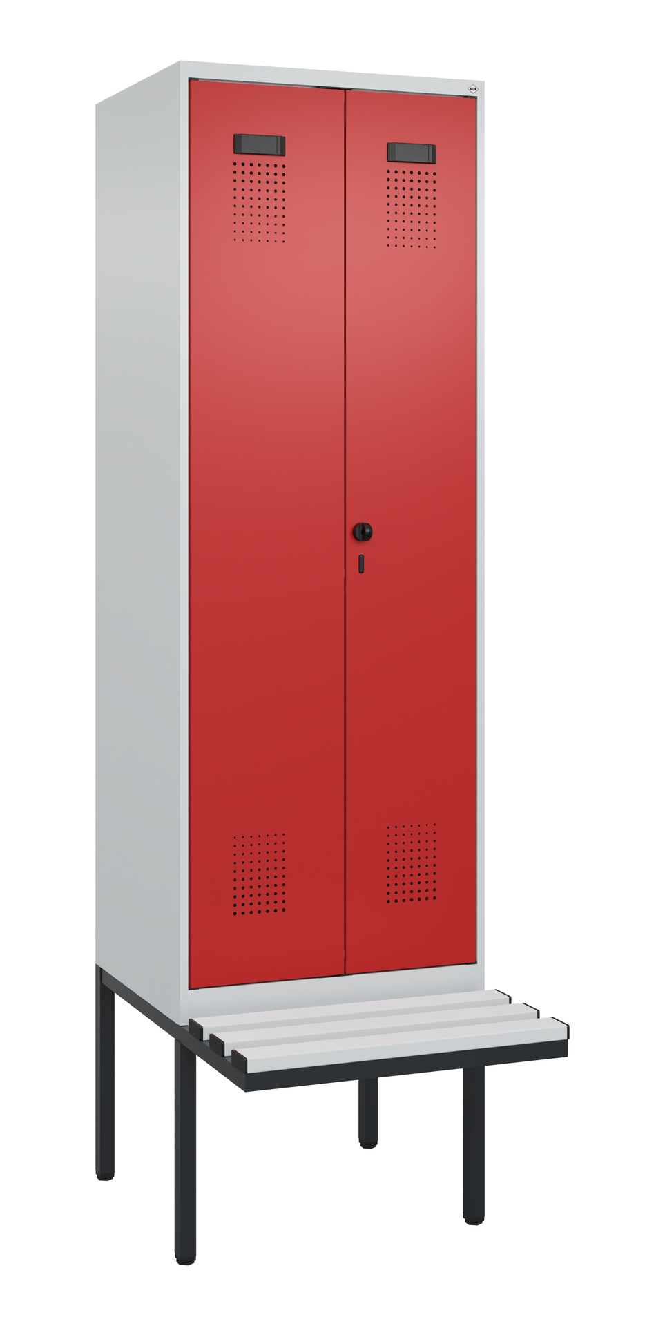 C+P PSA Doppel-Spind Evolo PLUS, Bank, 2 Abteile, 