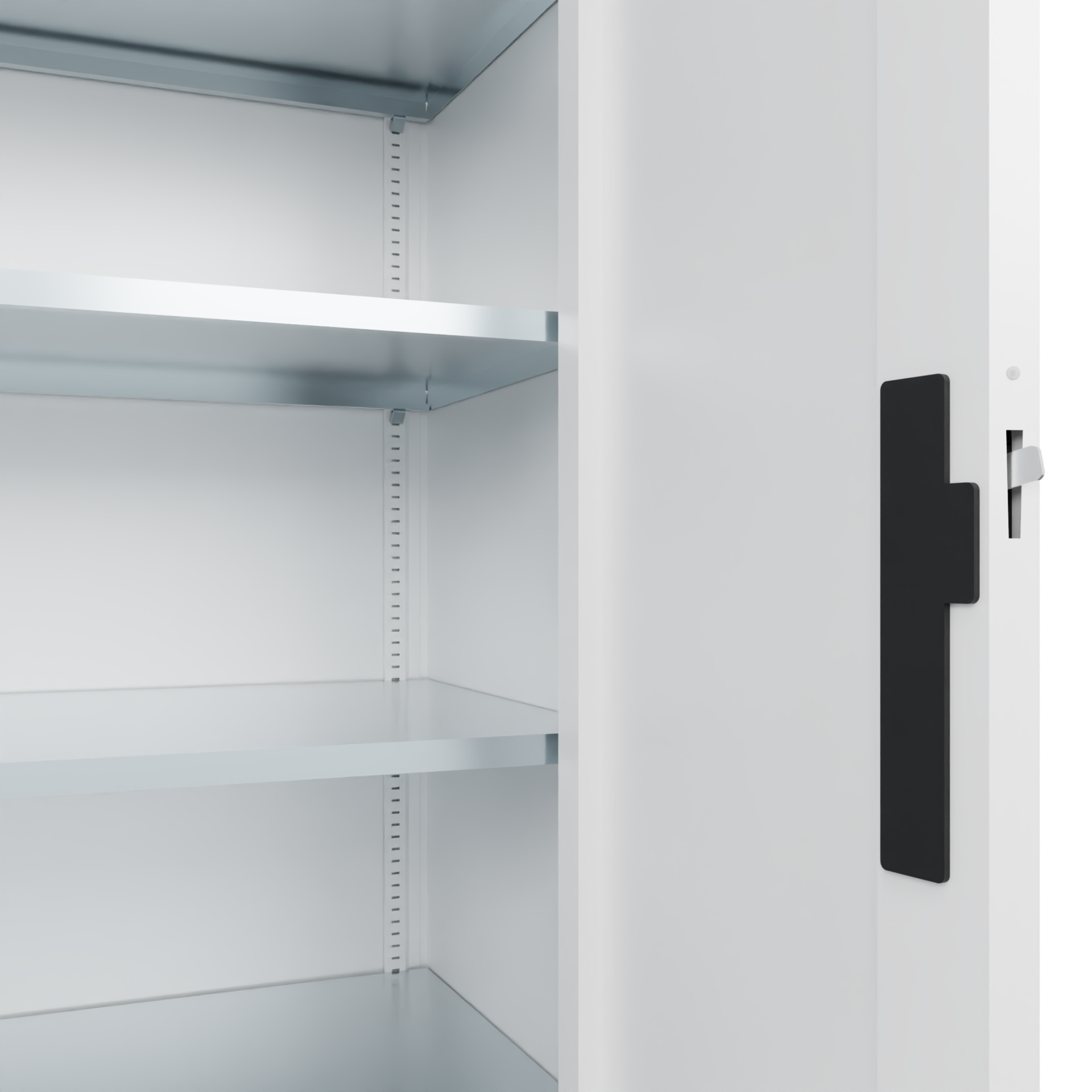 C+P Schwerlastschrank, Acurado, 1950x1500x600mm, 9016/9016