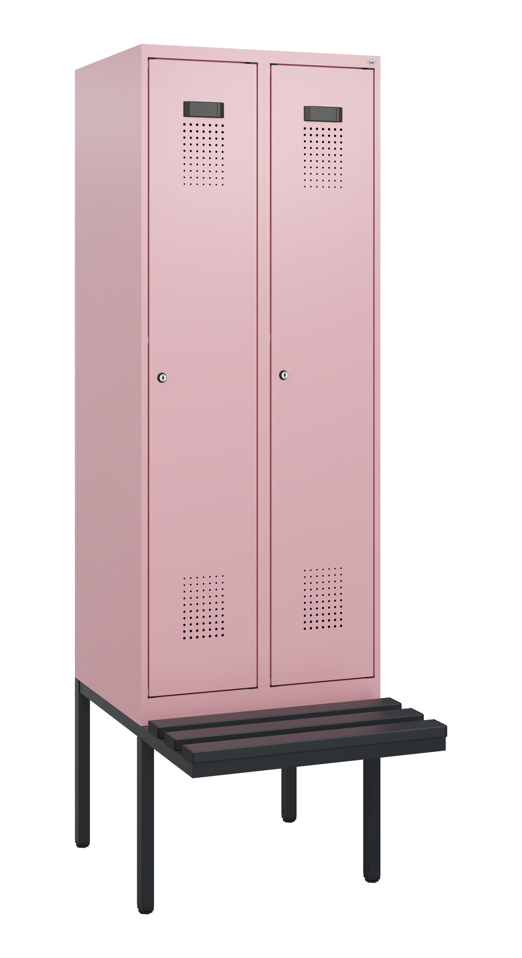 C+P Spind Evolo PLUS, Bank, 2 Abteile, 1950x600x81