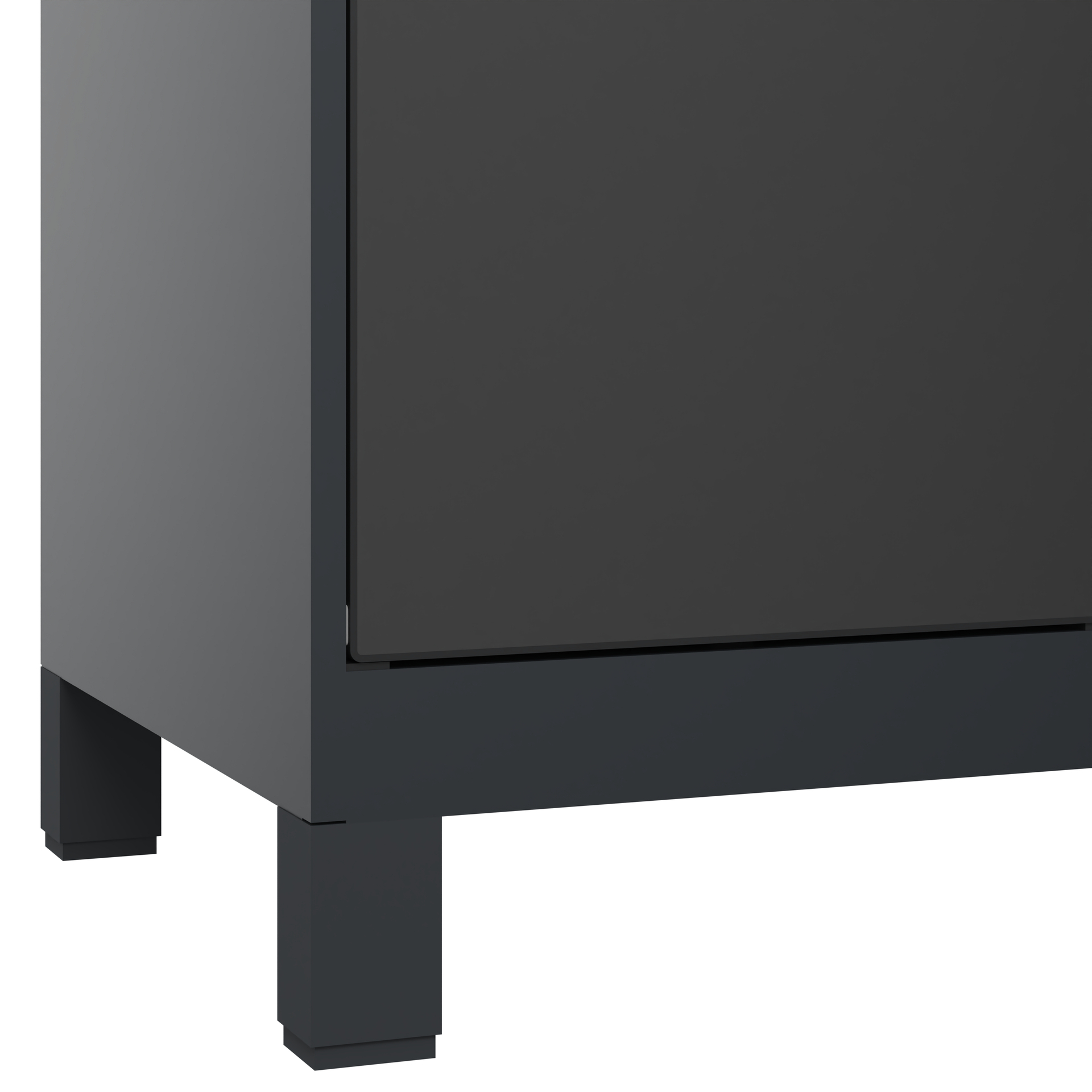 C+P Schlie�fachschrank Evolo PLUS, F��e, 3 F�cher, 1950x400x500mm