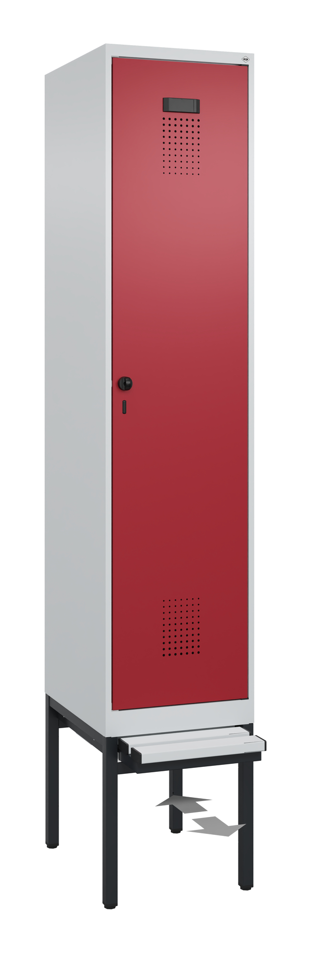 C+P Spind Evolo PLUS, Bank, 1 Abteil, 2120x400x815mm