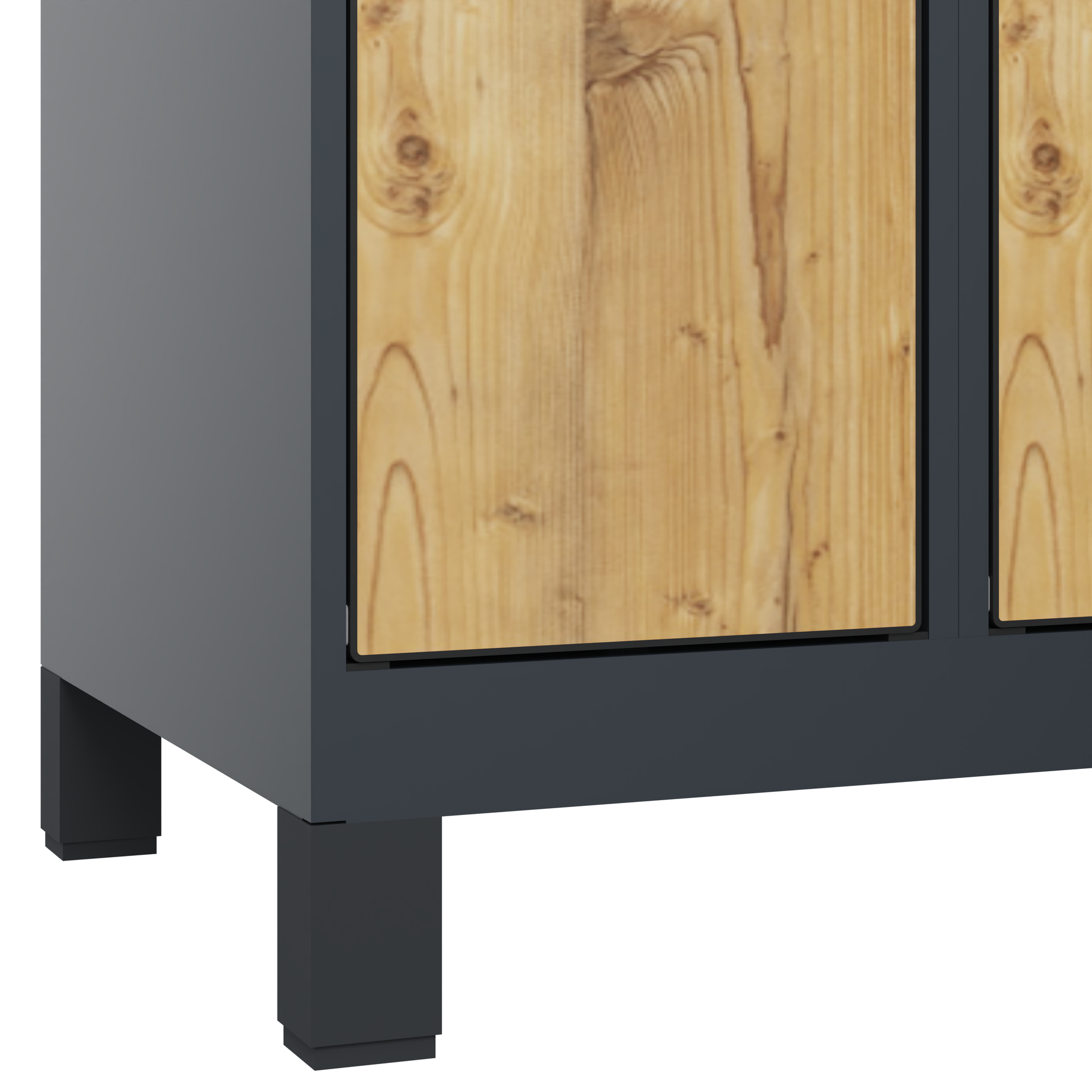 C+P Schlie�fachschrank Evolo PLUS, F��e, 5 F�cher, 1950x300x500mm