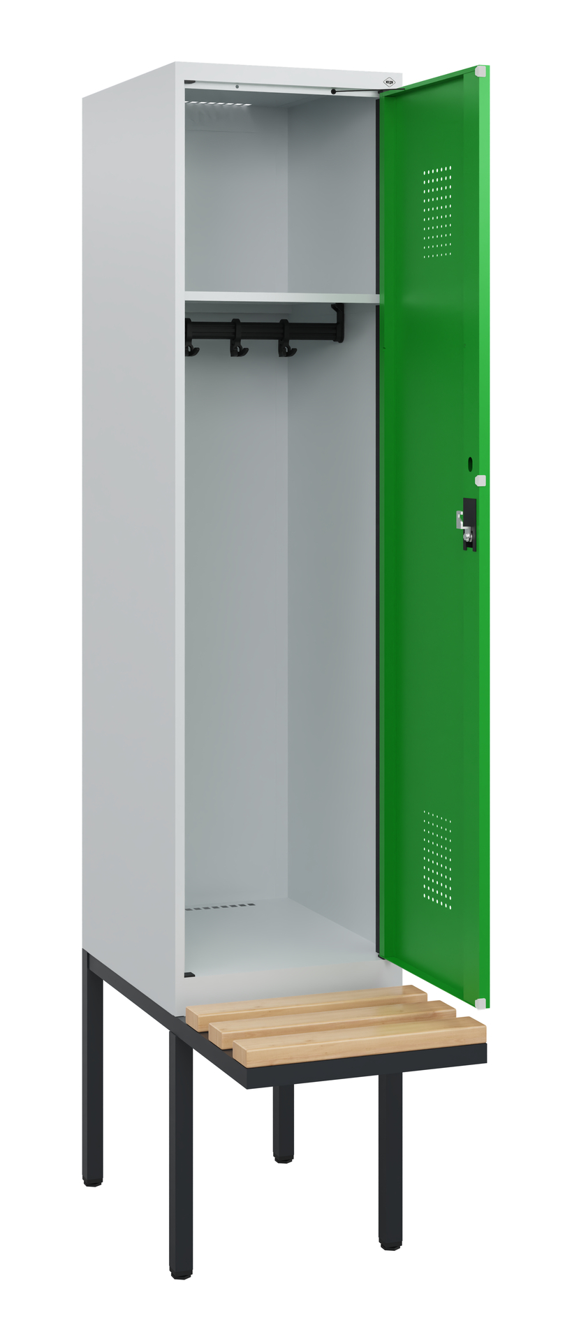 C+P Spind Evolo PLUS, Bank, 1 Abteil, 1950x400x815