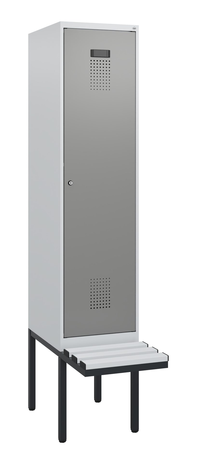 C+P Spind Evolo PLUS, Bank, 1 Abteil, 1950x400x815