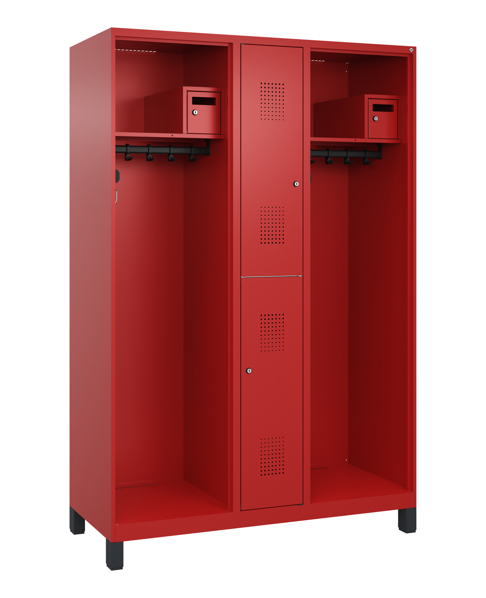 C+P Feuerwehrspind Maxi, 2 Fächer, 1850x1300x500mm