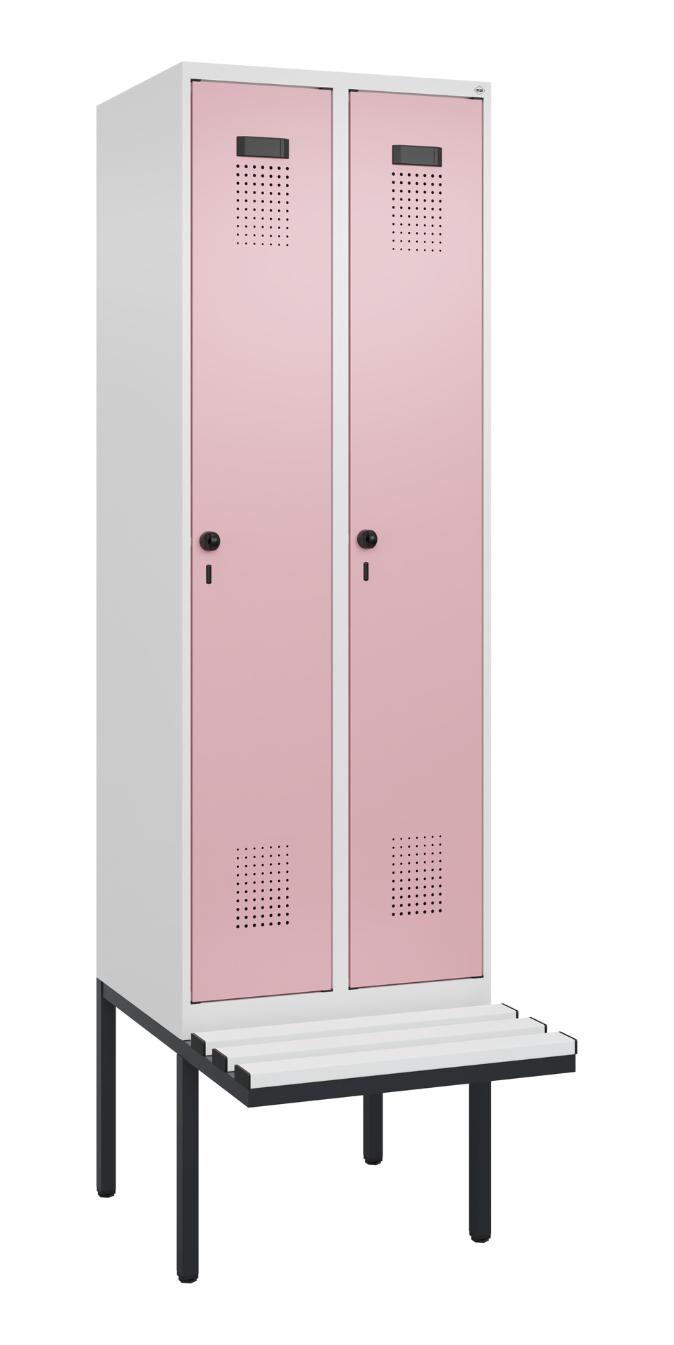 C+P Spind Evolo PLUS, Bank, 2 Abteil, 2120x600x815