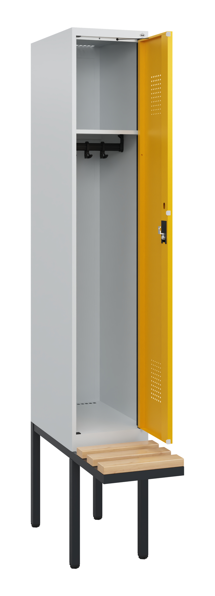 C+P Spind Evolo PLUS, Bank, 1 Abteil, 1950x300x815