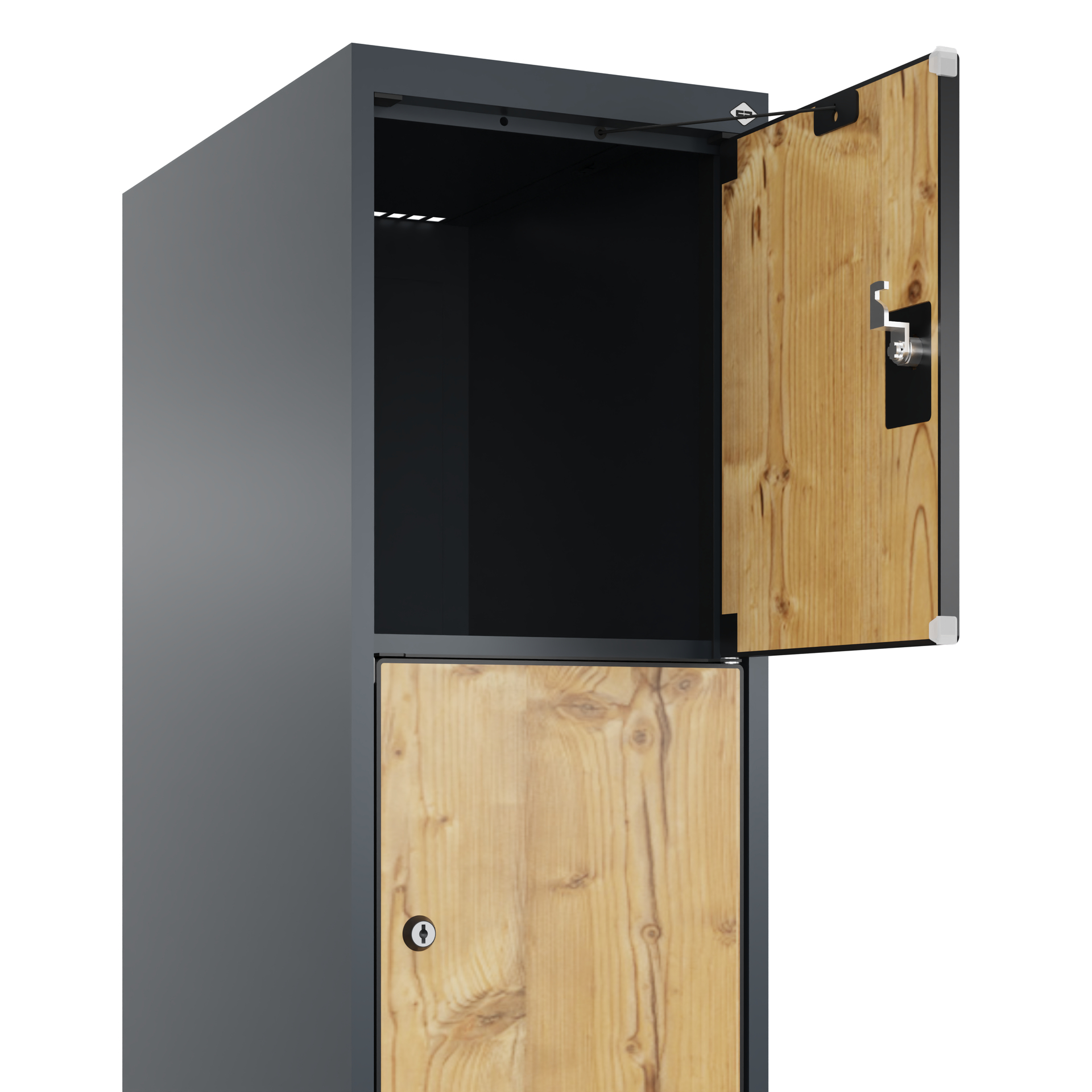 C+P Schlie�fachschrank Evolo PLUS, 5 F�cher, 1850x300x500mm