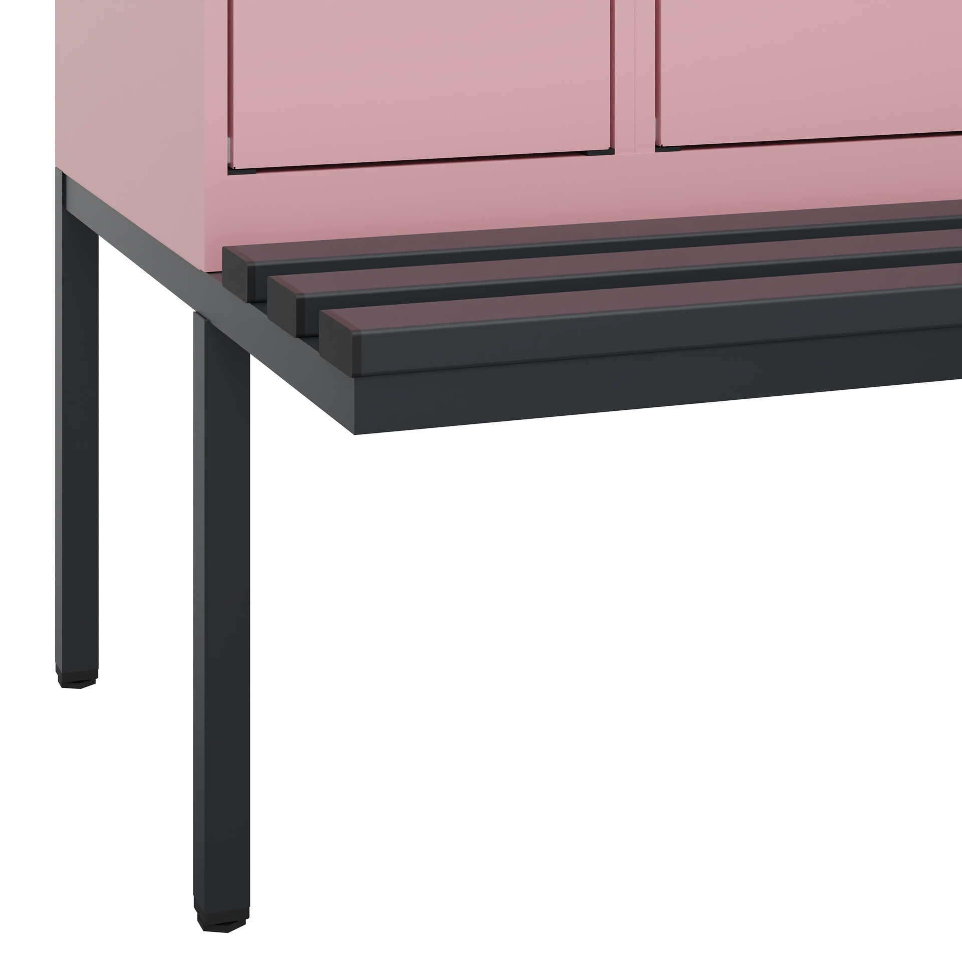 C+P Spind Evolo PLUS, Bank, 3 Abteile, 1950x900x81