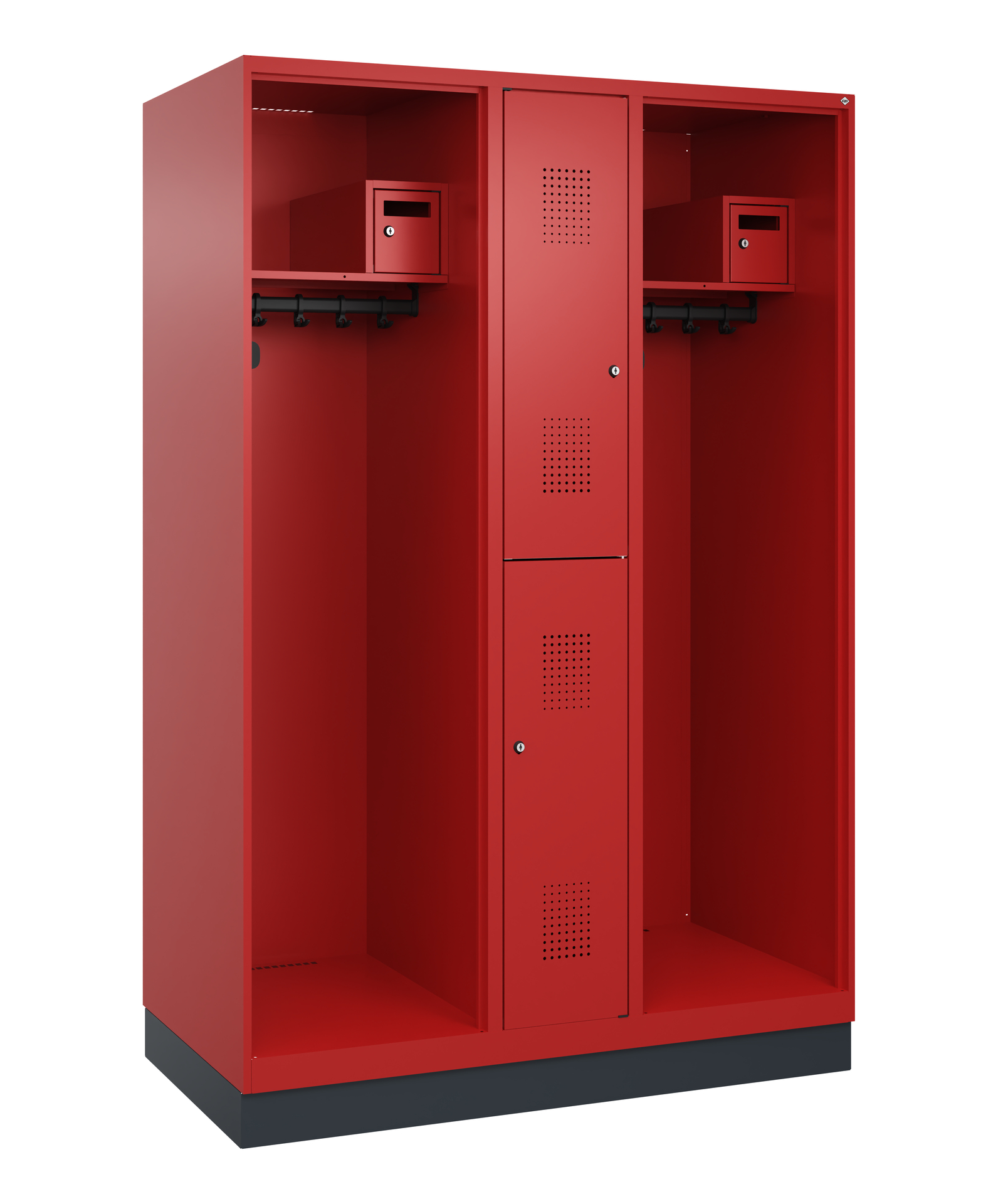 C+P Feuerwehrspind Maxi, 2 Fächer, 1850x1300x600mm
