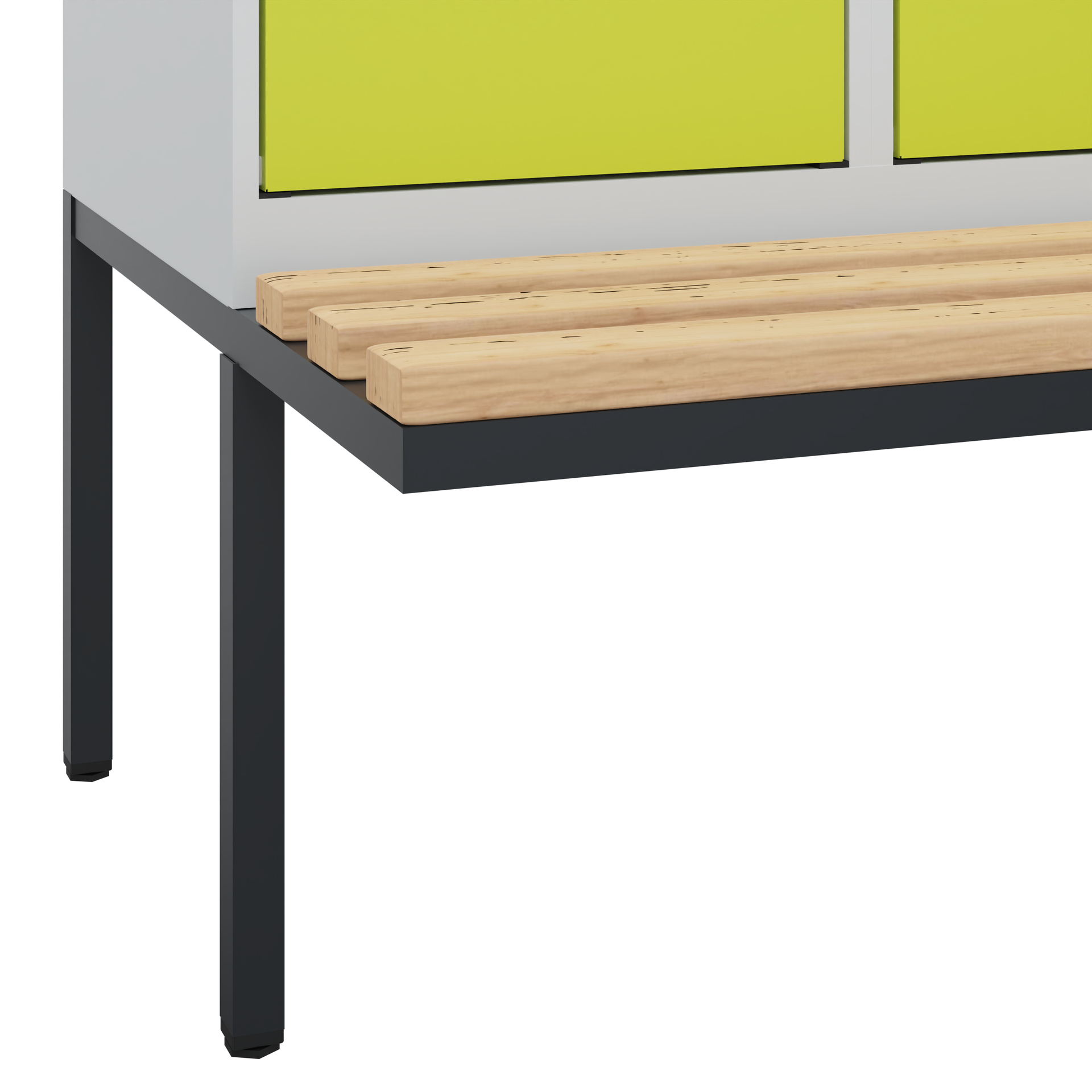 C+P Spind Evolo PLUS, Bank, 1 Abteil, 1950x400x815