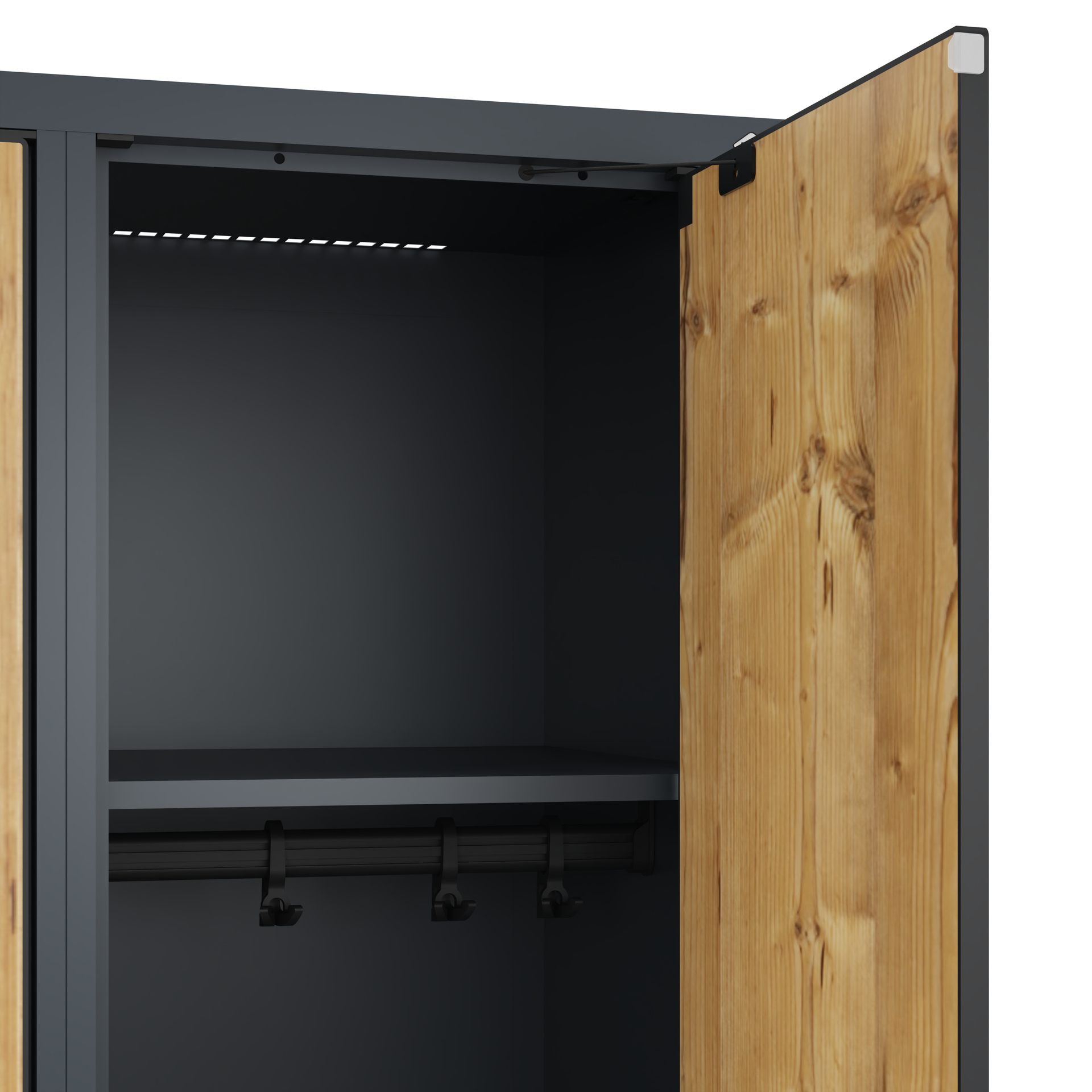 C+P Spind Evolo PLUS, 1 Abteil, 1530x400x500mm