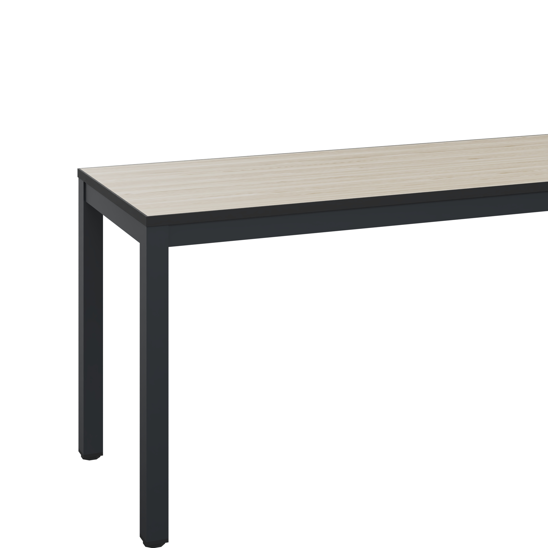 C+P Sitzbank Solid HPL, 438x2000x358mm, 7021/VK031