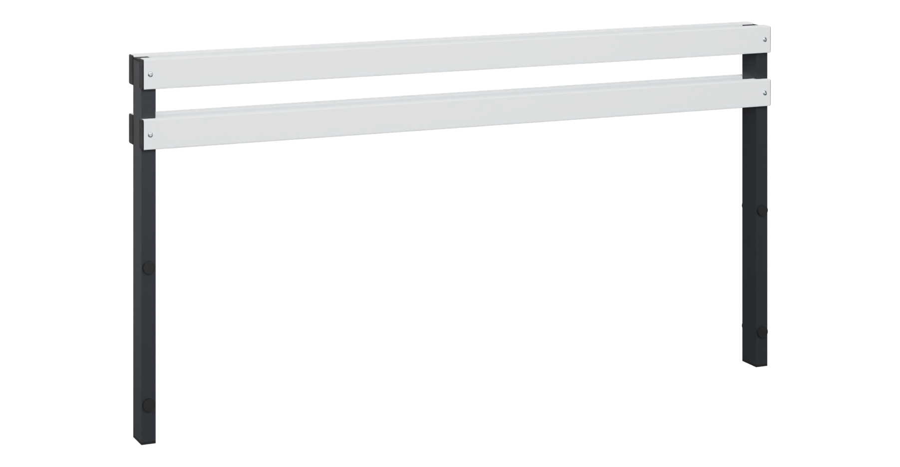 C+P Rückenlehne Solid, 774x1500x102mm, 7021/Lichtgrau