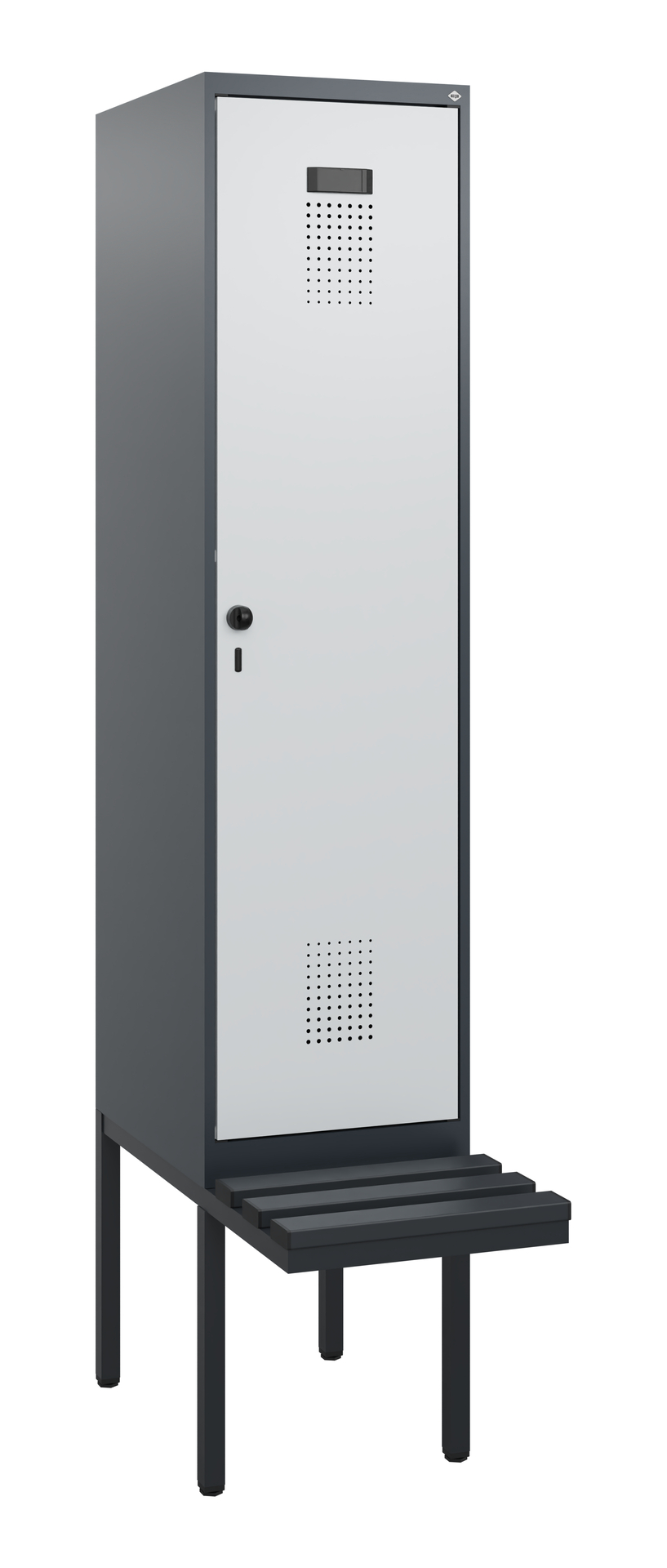 C+P Spind Evolo PLUS, Bank, 1 Abteil, 1950x400x815