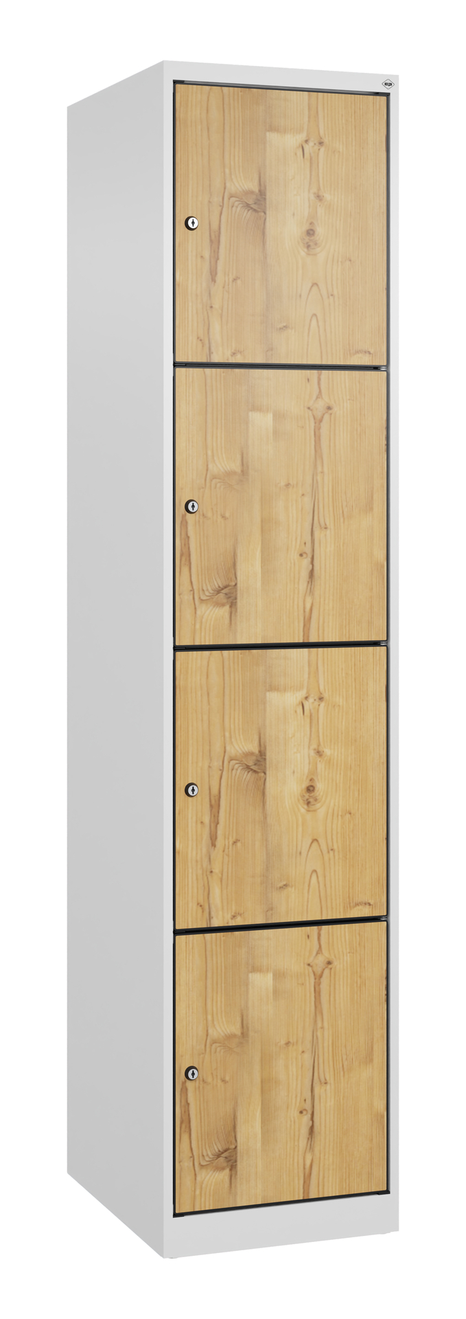 C+P Schlie�fachschrank Evolo PLUS, 4 F�cher, 1850x400x500mm