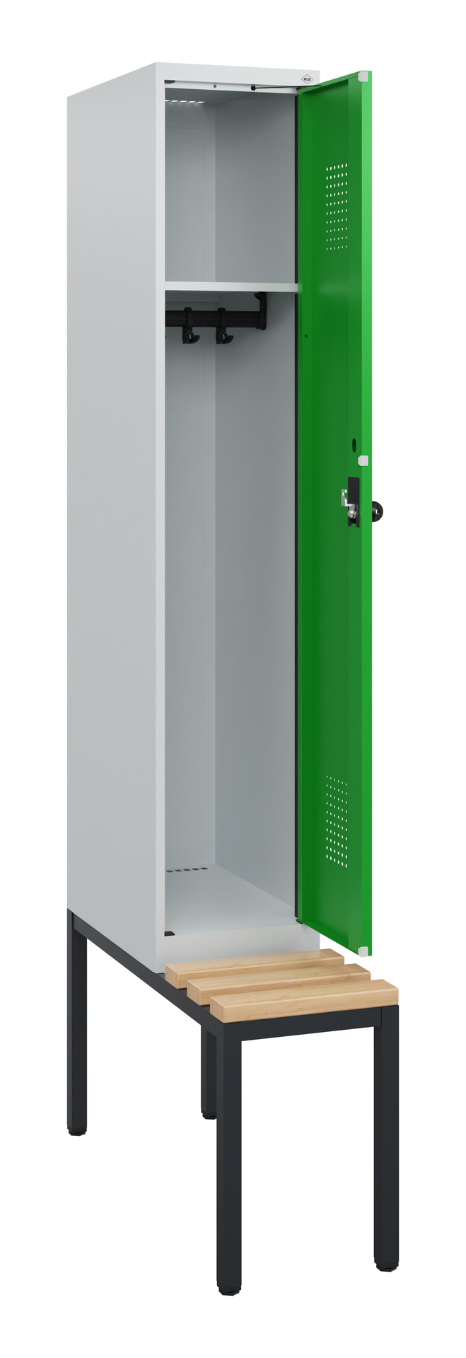 C+P Spind Evolo PLUS, Bank, 1 Abteil, 1950x300x815