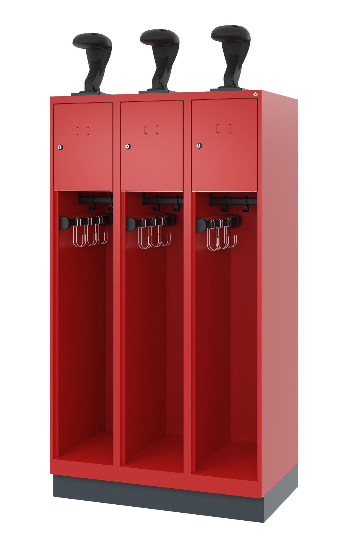 C+P Feuerwehrspind YOUNGSTER, 3 Abteile, H1530B300