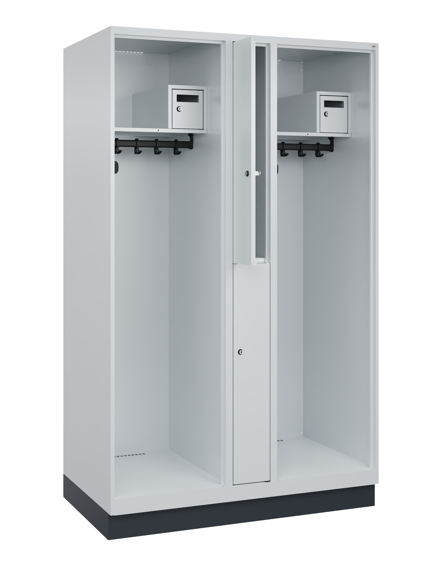 C+P Feuerwehrspind Maxi, 2 Fächer, 1850x1200x600mm