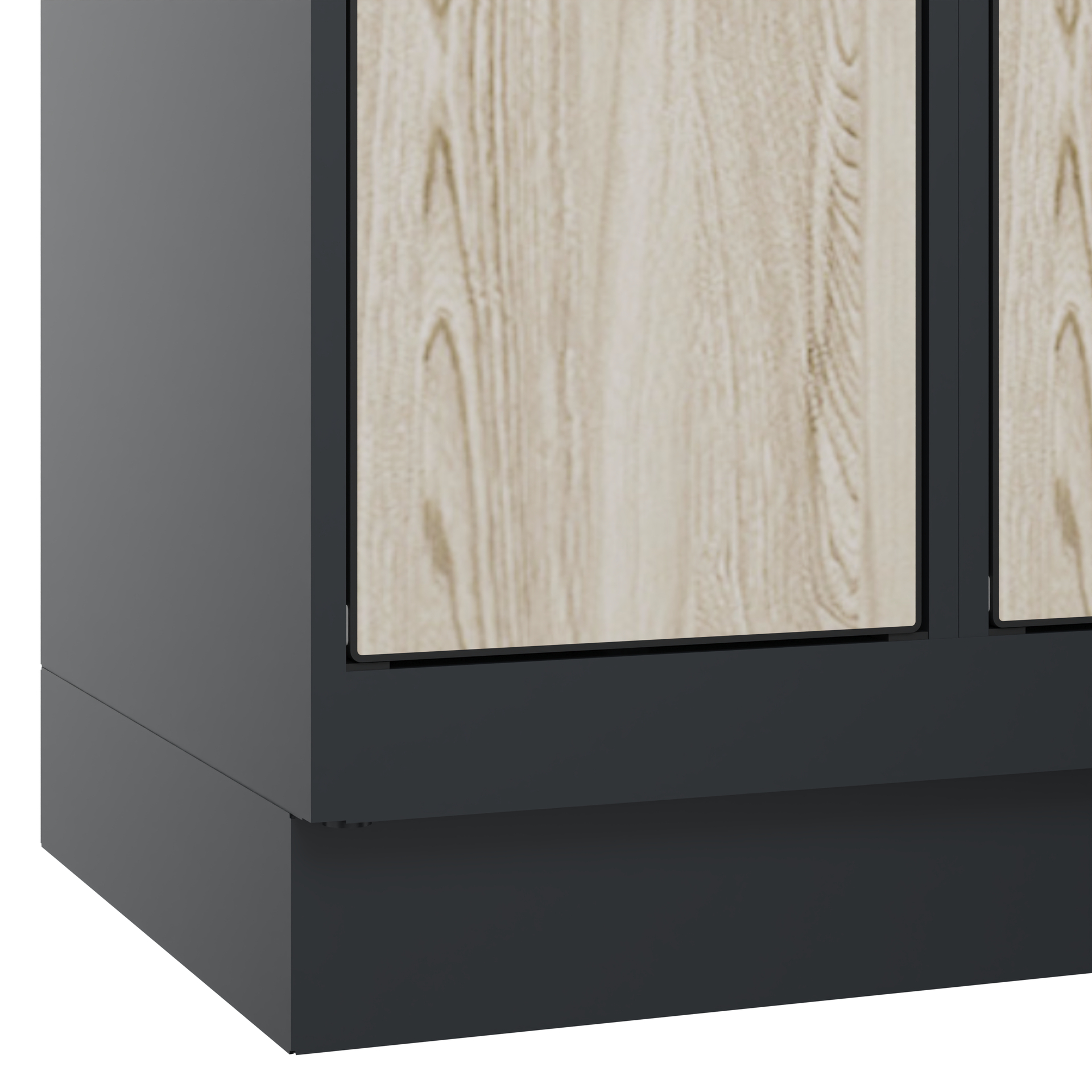 C+P Schlie�fachschrank Evolo PLUS, Sockel, 12 F�cher, 1950x900x500mm