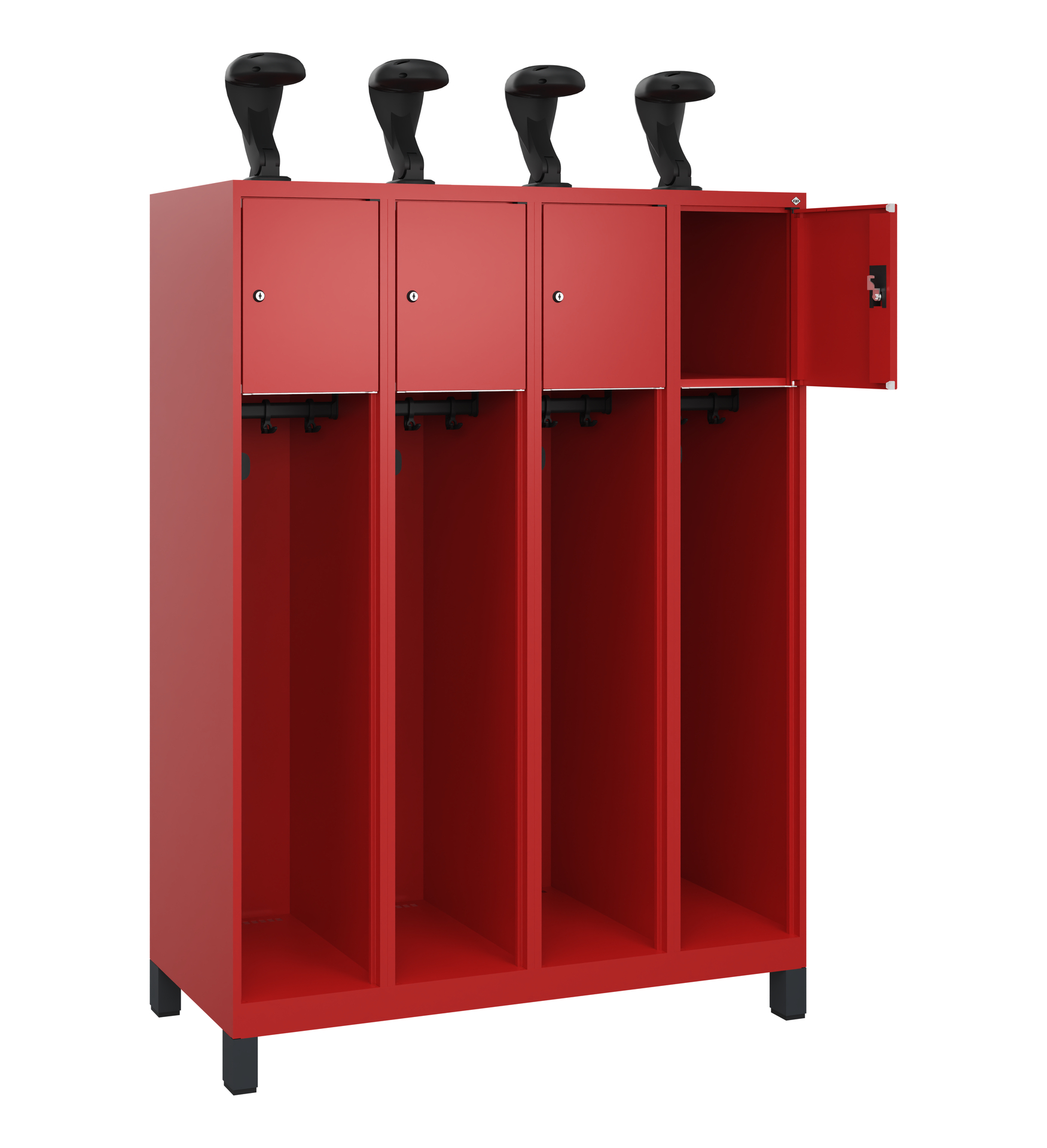 C+P Feuerwehrspind Youngster, 4 Abteile, 1530x1200