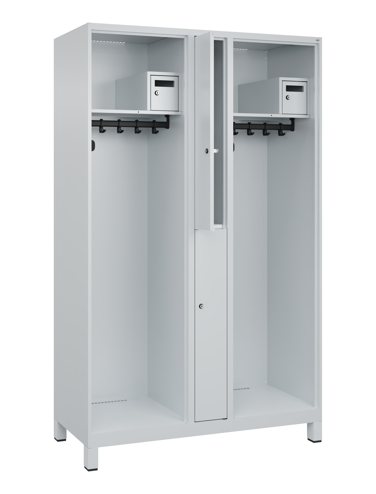 C+P Feuerwehrspind Maxi, 2 Fächer, 1850x1200x500mm