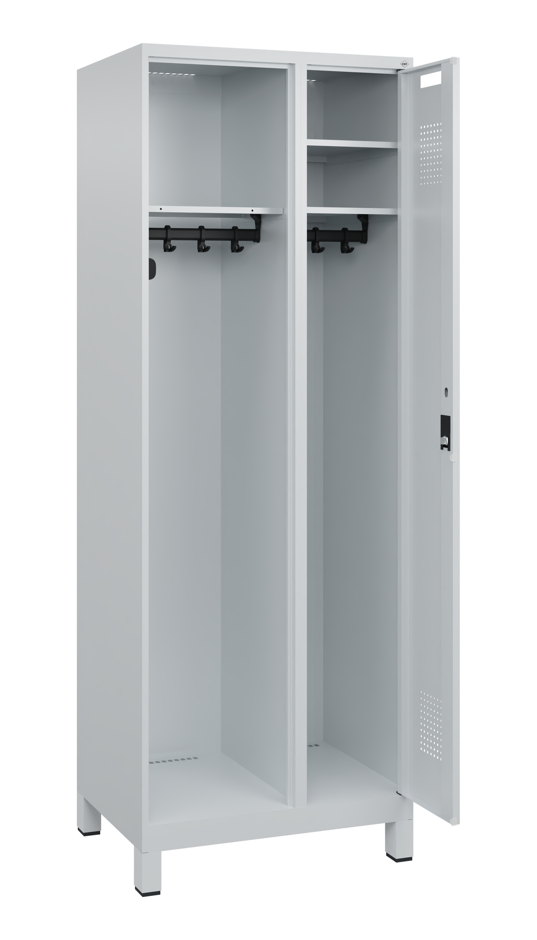 C+P Feuerwehrspind Kombi, 1 Abteil, 1850x700x500mm