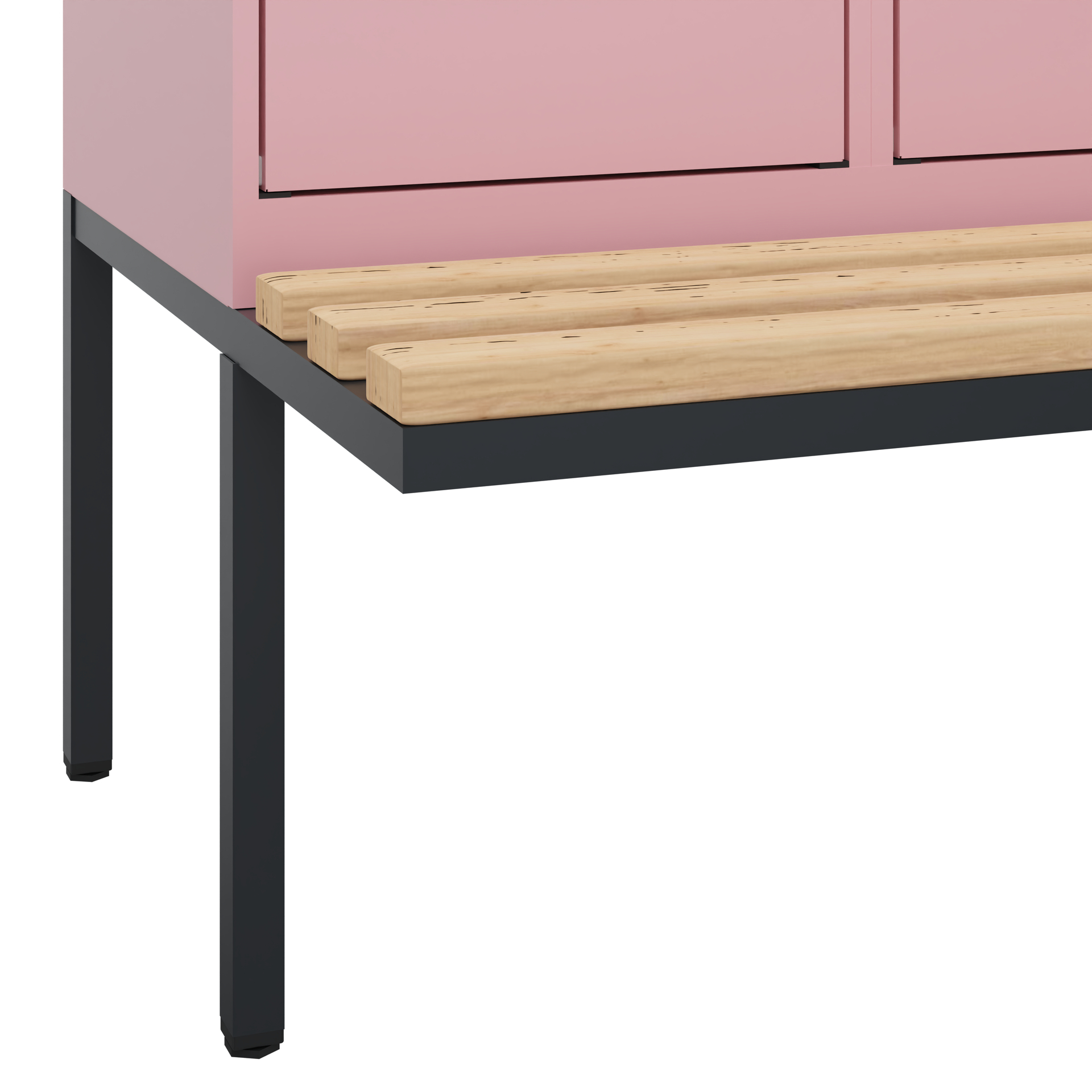 C+P Spind Evolo PLUS, Bank, 3 Abteile, 1950x1200x8