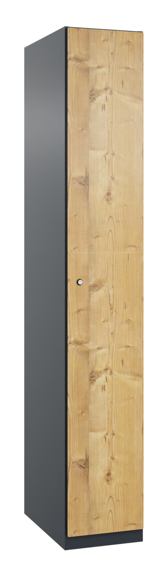 C+P Spind, Cambio, 1 Abteil, Bodengleiter, 1850x300x525mm, 9016/VK427