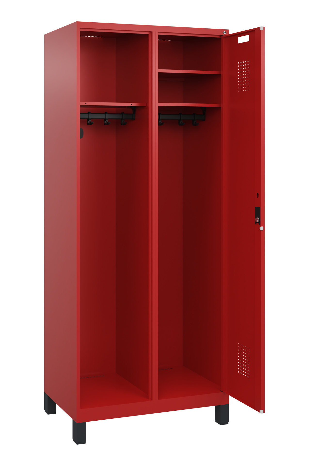 C+P Feuerwehrspind Kombi, 1 Abteil, 1850x800x500mm