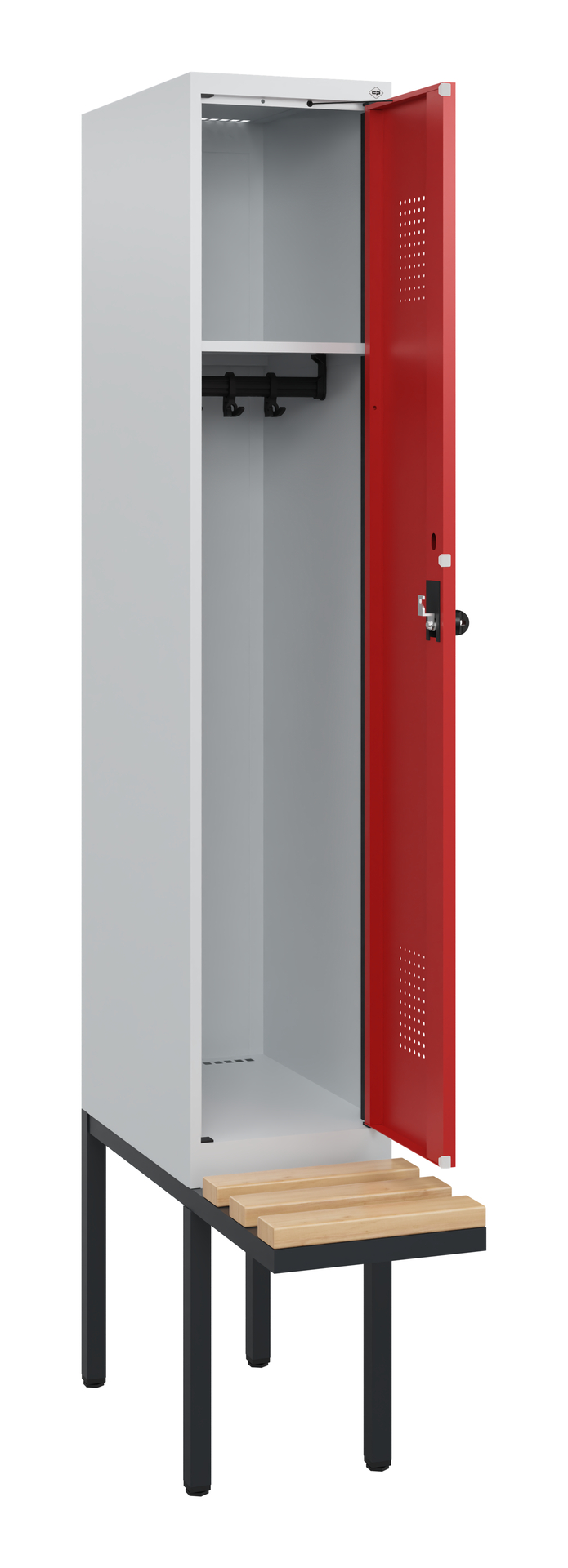C+P Spind Evolo PLUS, Bank, 1 Abteil, 1950x300x815