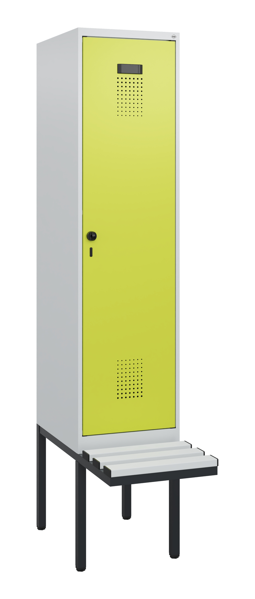 C+P Spind Evolo PLUS, Bank, 1 Abteil, 1950x400x815