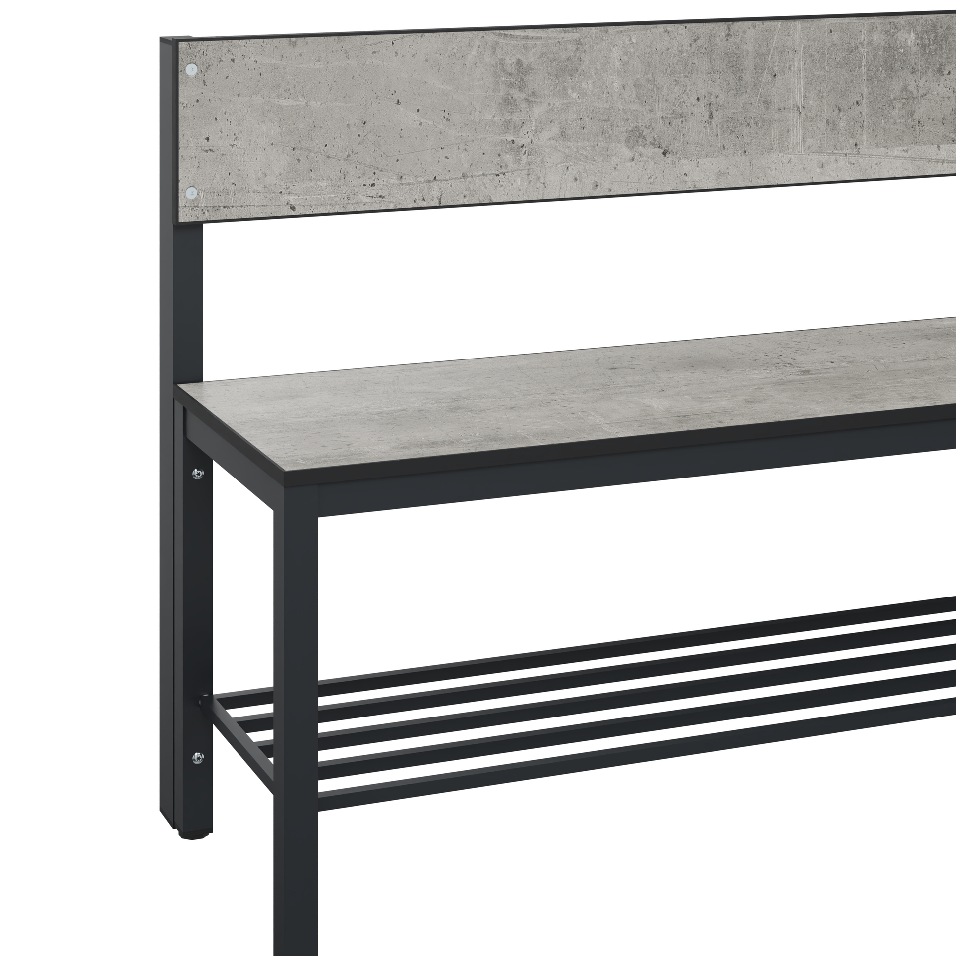 C+P Sitzbank Solid HPL, 774x1500x412mm, 7021/VK427